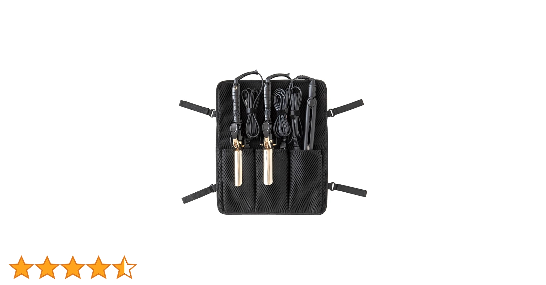 harthy　アイロン　3本　セット Amazon.co.jp: ラッキーウィンク 3本入るヘアアイロンケース ブラック